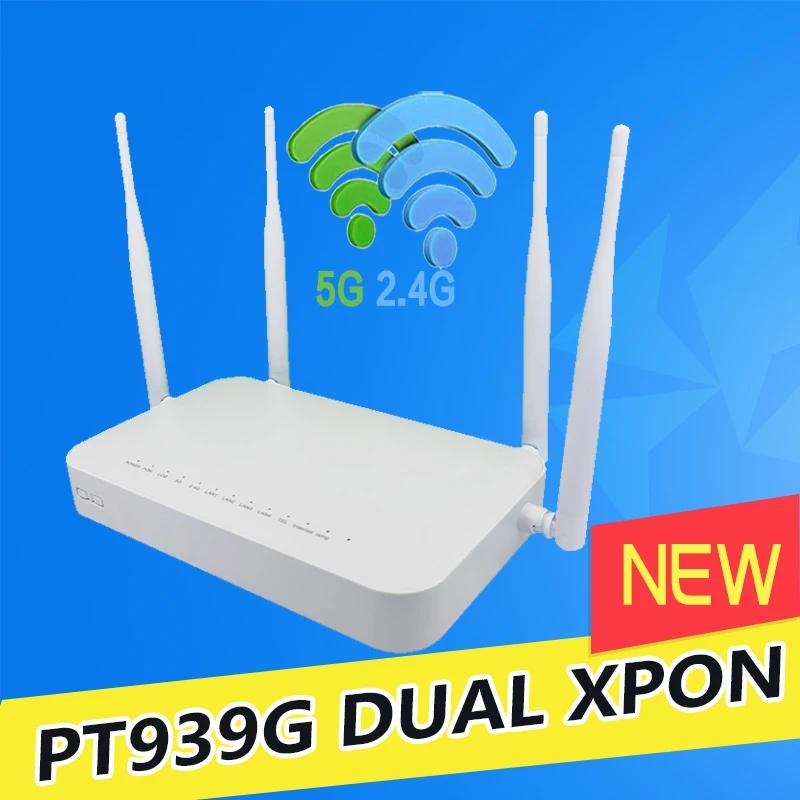 100% XPON ONU GE 2USB TEL HGU  2.4G  5G..