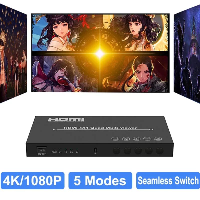 HDMI Ƽ  ɸ ġ, 4K 4x1, 4 ä Է ..