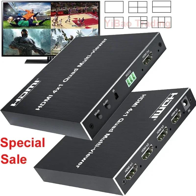 4X1 HDMI Ƽ  1080p 2 3 4  ũ й Ȱ..