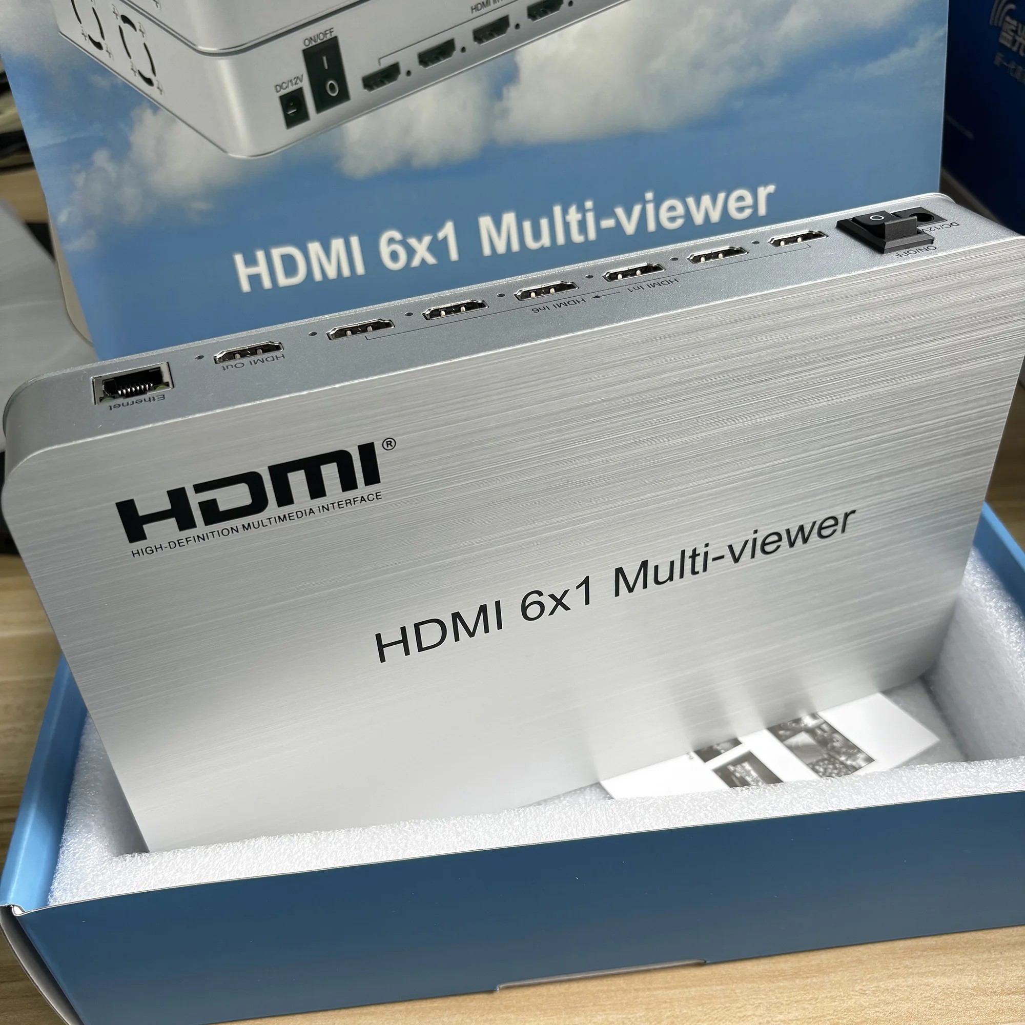 1080p 4K 60hz 6x1 HDMI Ƽ 6ä  ũ ..
