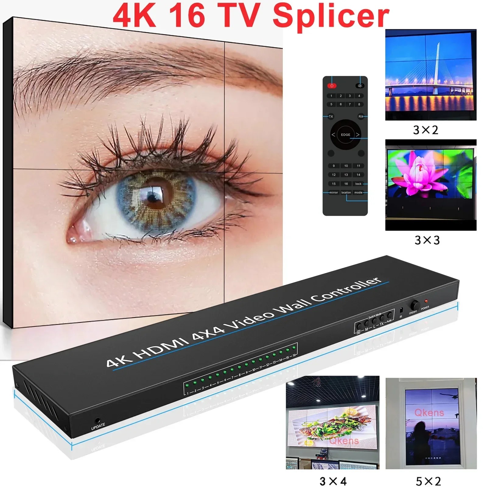 4K 4x4 HDMI   Ʈѷ 2 3 4 6..